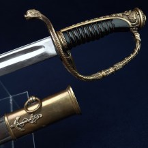 French M1854 Naval Officers Sword by Coulaux, Klingenthal 7